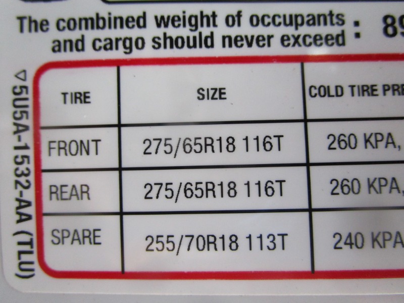 Find Tire Size By Vin